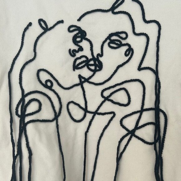 Artsy Cropped Sweater - Picture 2 of 2